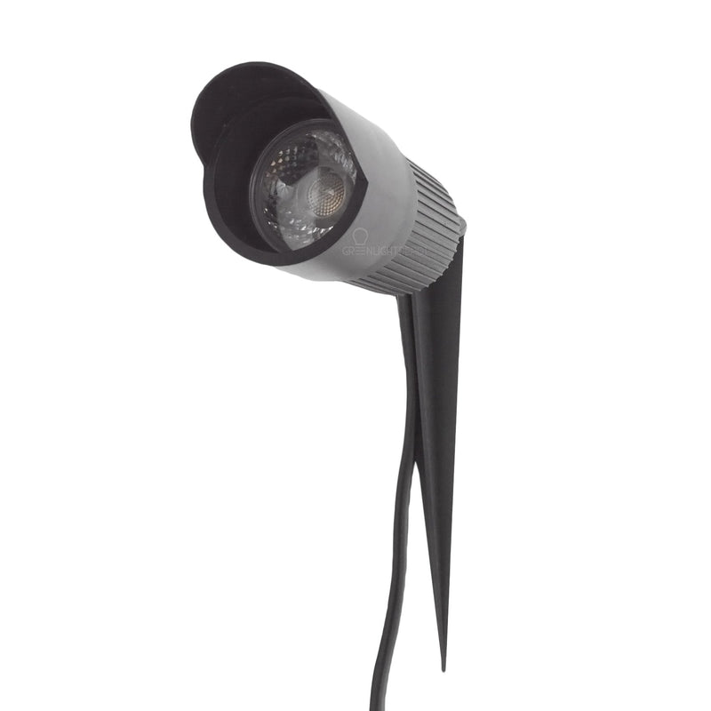 LED Landscape Light 10W 3000K 630 Lumens Black IP67 3 Year Warranty - Accent Light - Stake Mount