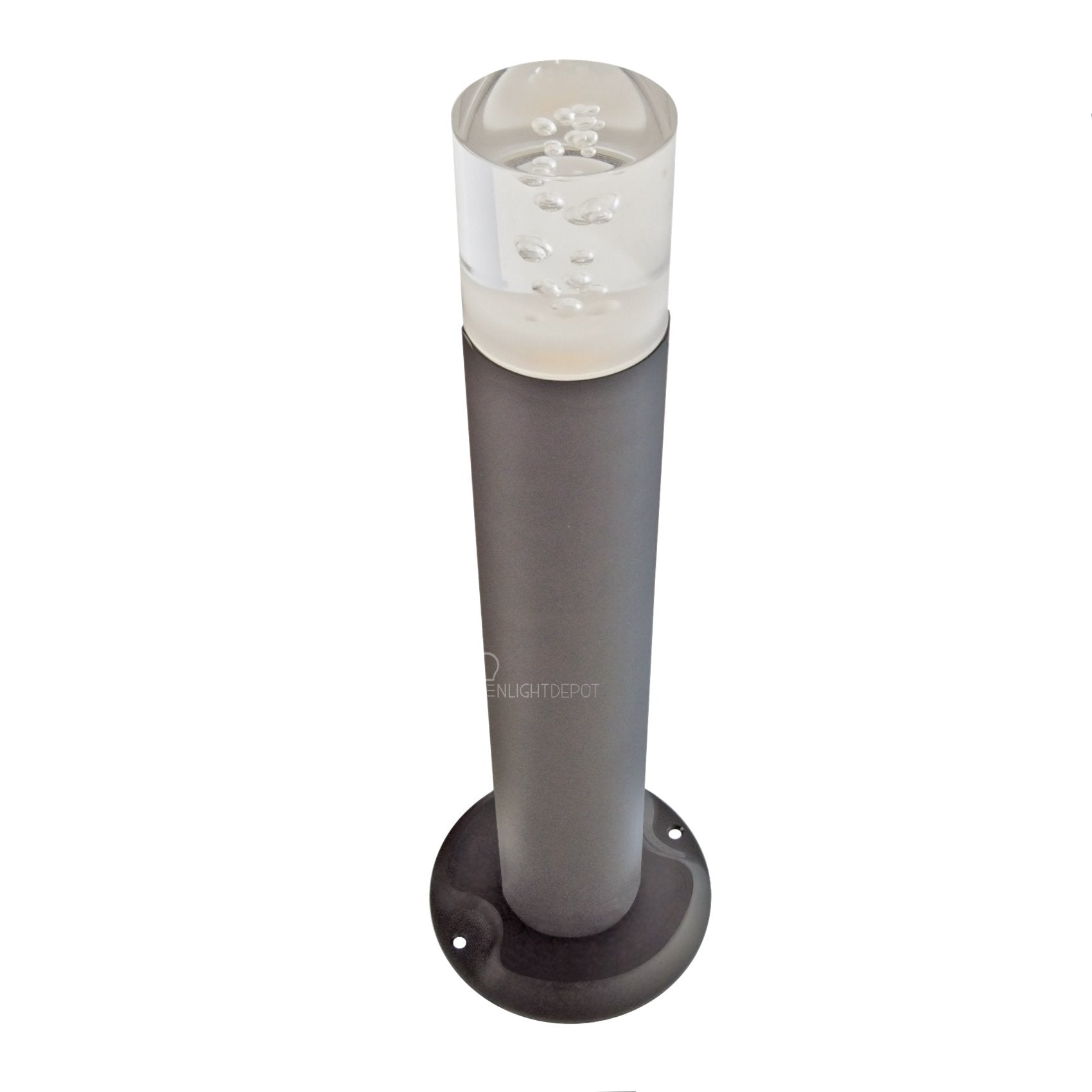 LED Lanscape Light - Round Column Bollard 12W 3000K Bronze IP65 3 Year Warranty