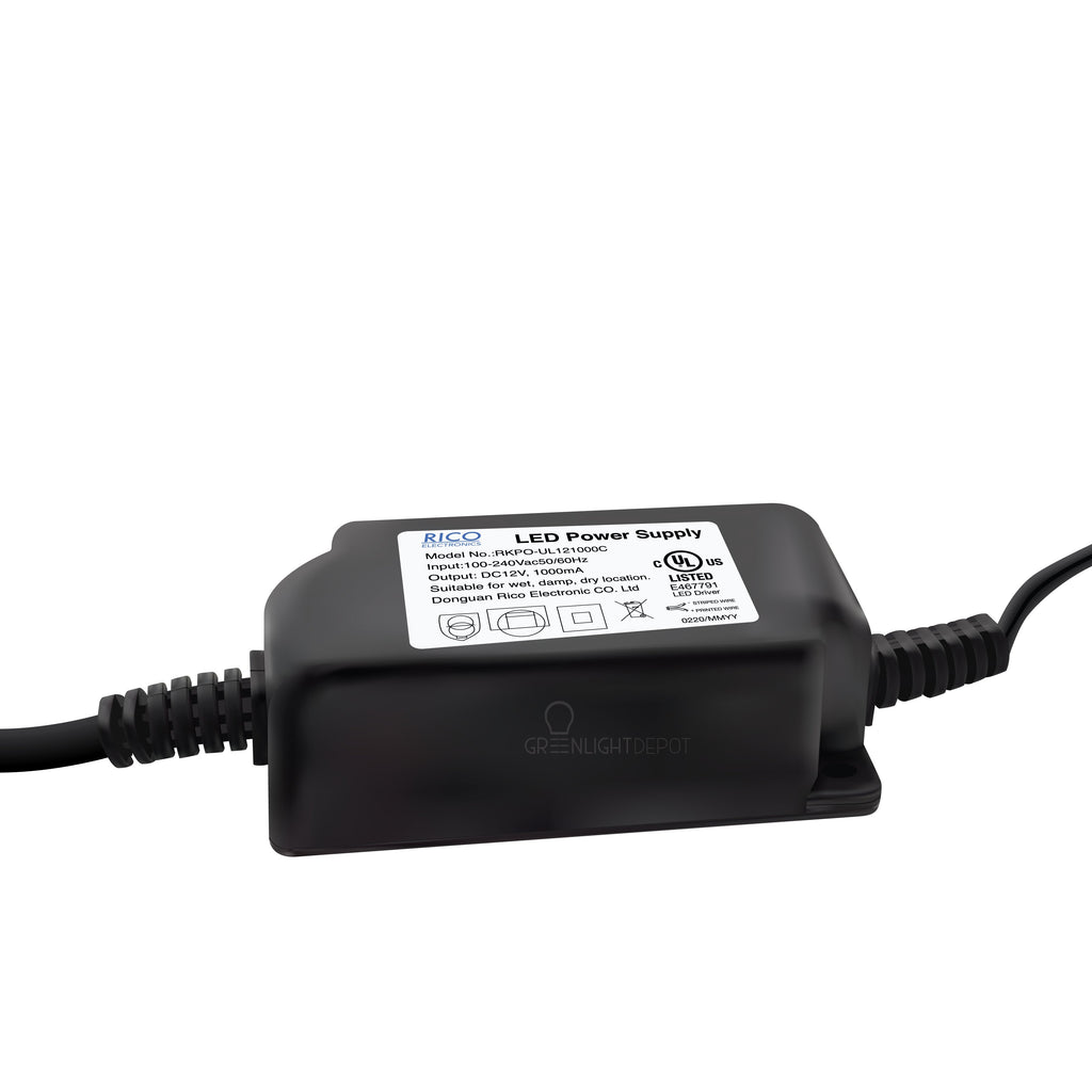 LED Landscape/Deck Light 0.6W Each 3000K IP67 3 Year Warranty - Ground Patio Kit - 10 Pieces With Driver