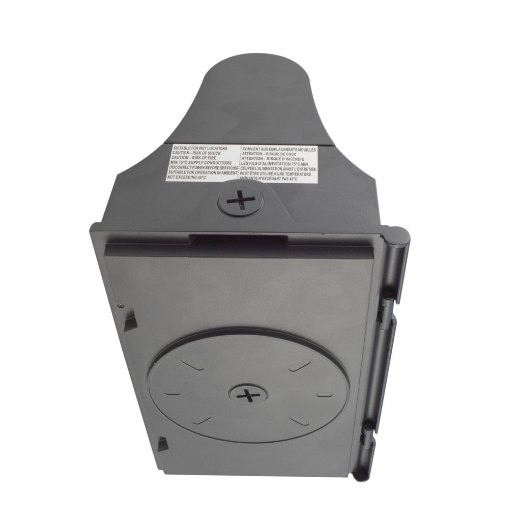 Rotatable LED Wall Pack - 40W 5000 Lumens IP65 UL DLC Certified 5 Year Warranty - With Junction Box