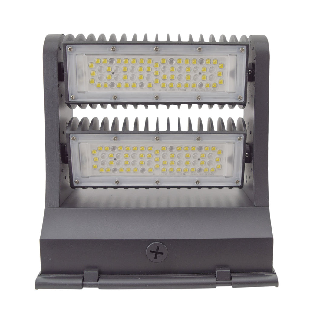 Rotatable LED Wall Pack - 80W 5000K 10875 Lumens IP65 UL DLC 5 Year Warranty - With Junction Box