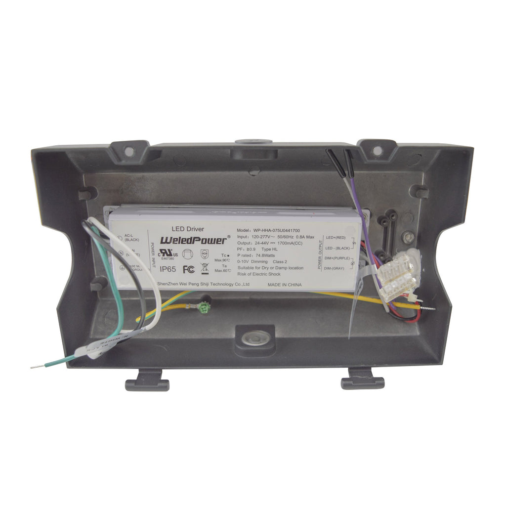 Rotatable LED Wall Pack - 80W 5000K 10875 Lumens IP65 UL DLC 5 Year Warranty - With Junction Box