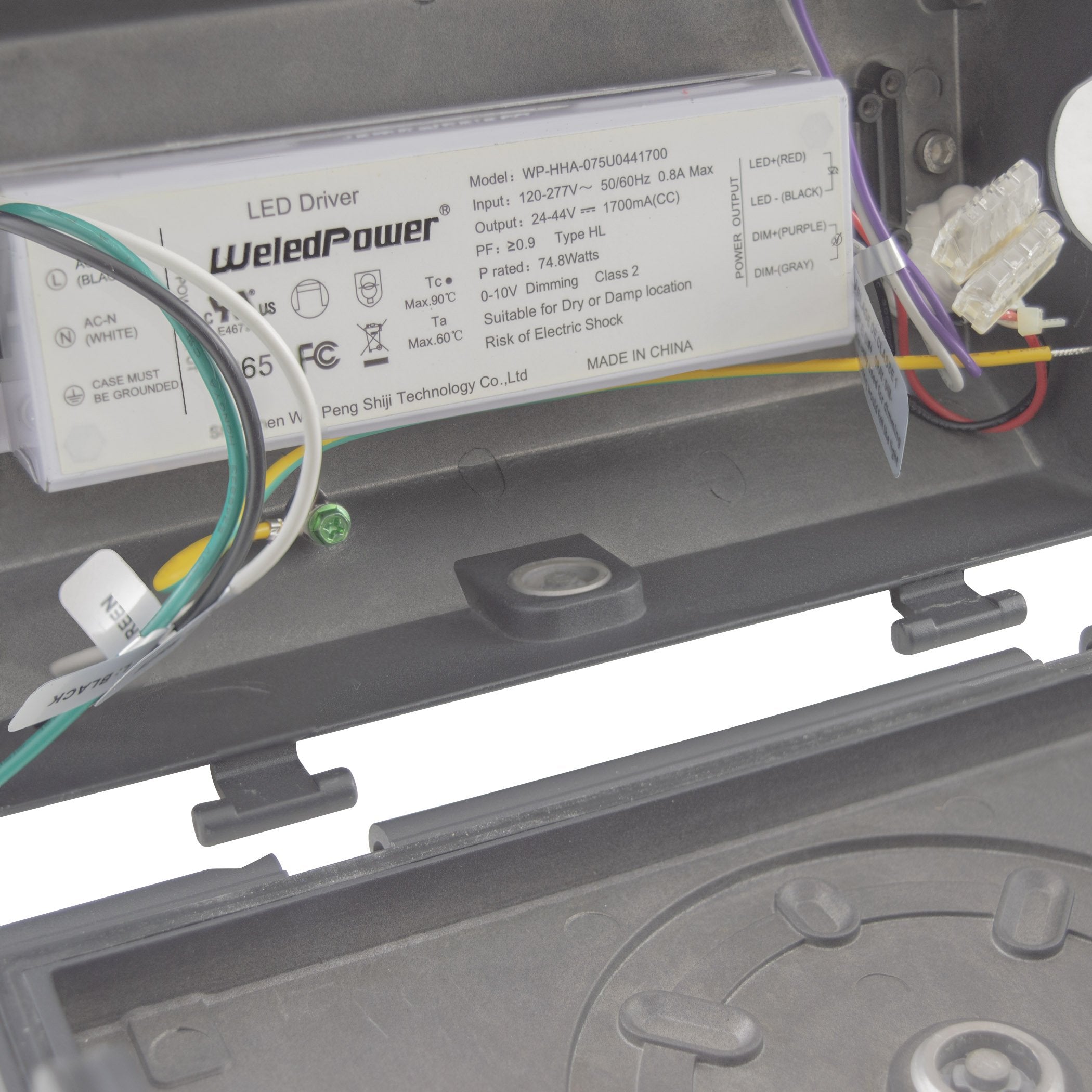 Rotatable LED Wall Pack - 80W 5000K 10875 Lumens IP65 UL DLC 5 Year Warranty - With Junction Box