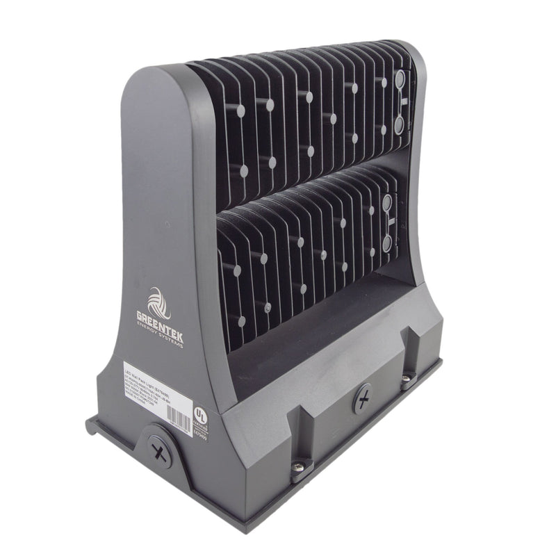 Rotatable LED Wall Pack - 80W 5000K 10875 Lumens IP65 UL DLC 5 Year Warranty - With Junction Box