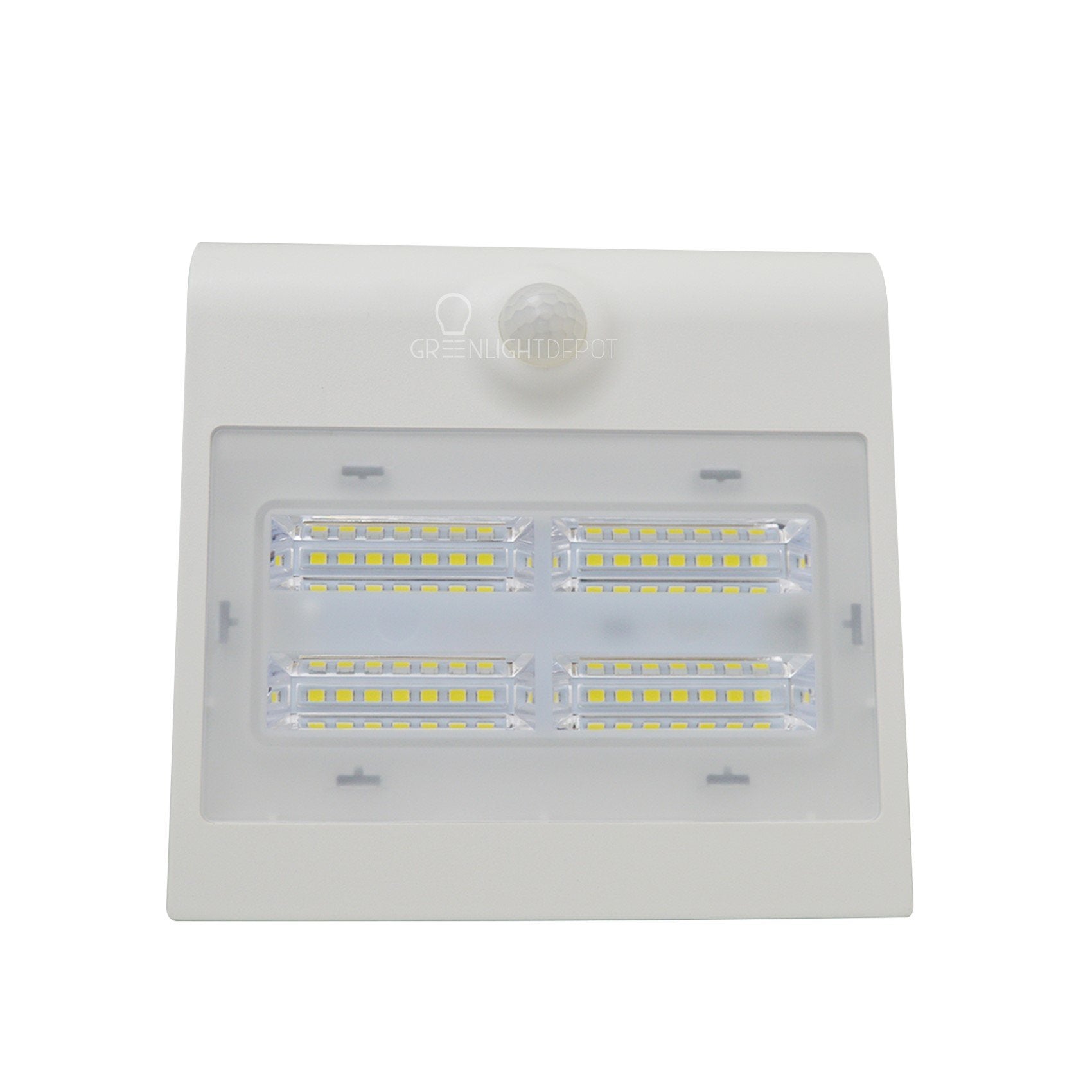 Solar LED Wall Mount Light 400 Lumens 6000K IP65 - Solar Panel 2.3W - LED 3.2W
