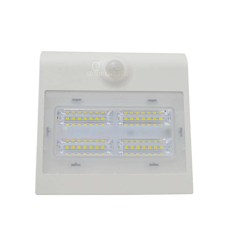 Solar LED Wall Mount Light 400 Lumens 6000K IP65 - Solar Panel 2.3W - LED 3.2W