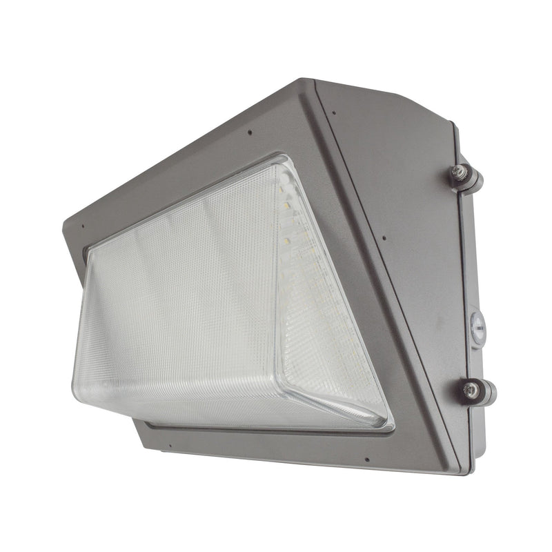 LED Wall Pack - 60W 8400 Lumens IP65 UL DLC Certified 5 Year Warranty - With Photocell - Semi Cutoff - Forward Throw