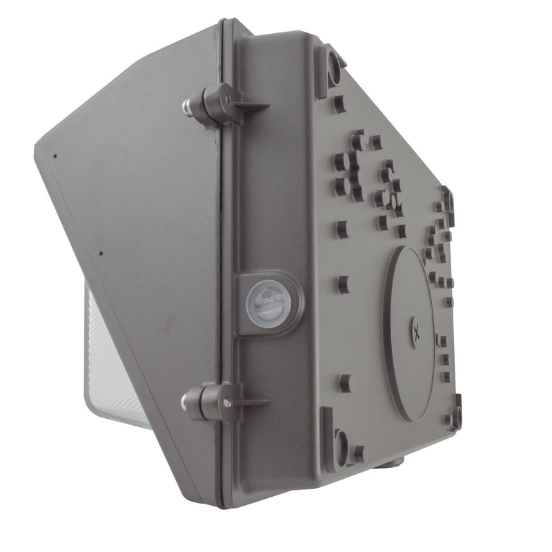 LED Wall Pack - 40W 5600 Lumens IP65 UL DLC Certified 5 Year Warranty - With Photocell - Semi Cutoff - Forward Throw