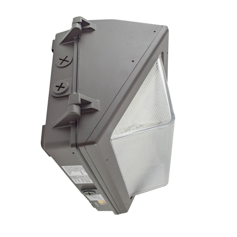 LED Wall Pack - 40W 5600 Lumens IP65 UL DLC Certified 5 Year Warranty - With Photocell - Semi Cutoff - Forward Throw