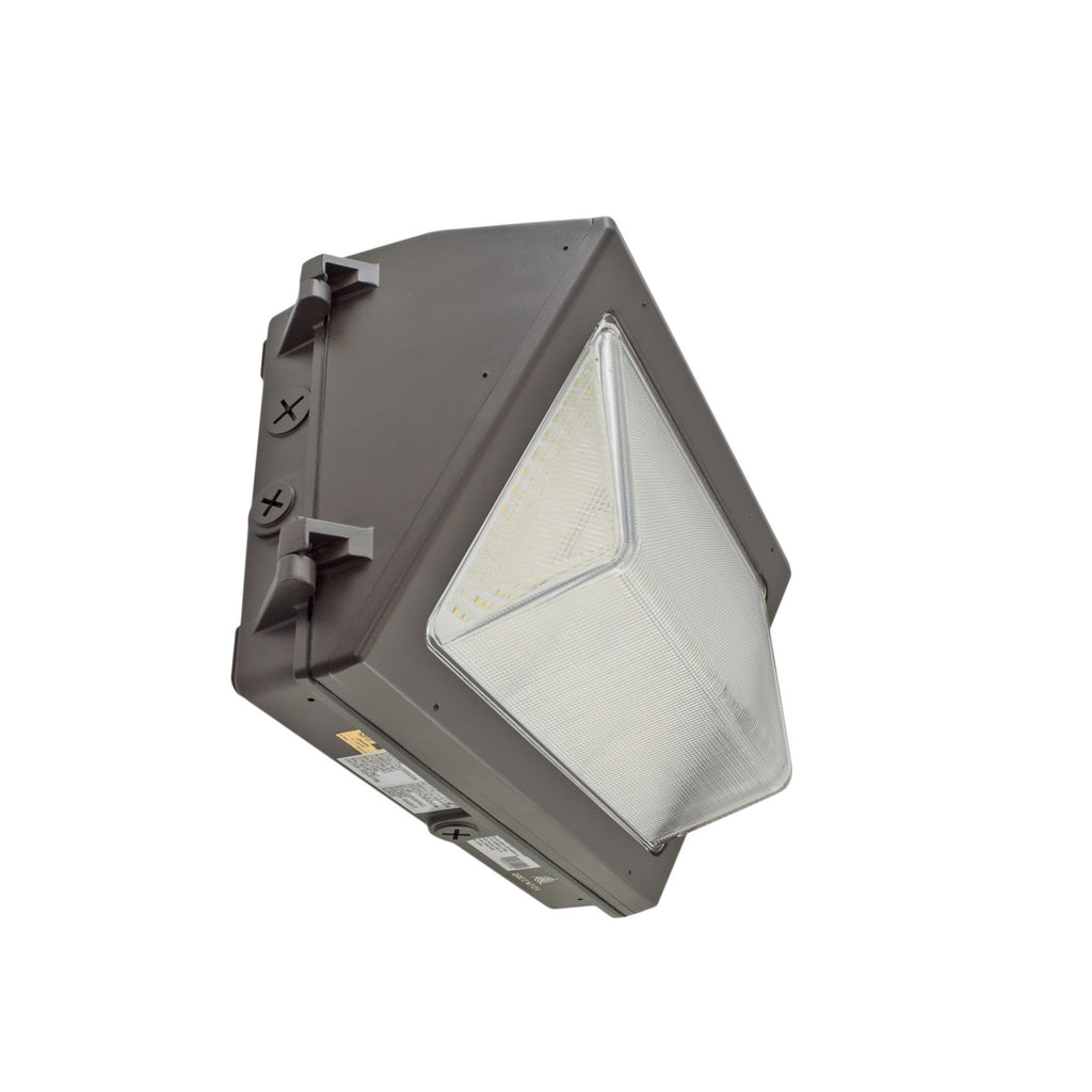 LED Wall Pack - 80W 11500 Lumens IP65 UL DLC Certified 5 Year Warranty - With Photocell - Semi Cutoff - Forward Throw