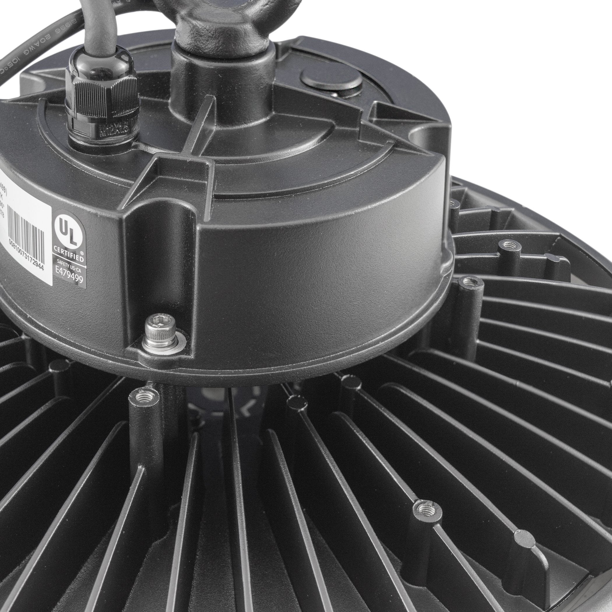 LED UFO High Bay 240W 33613 Lumens IP65 DLC Premium 5 Year Warranty - Hook Mount - V3