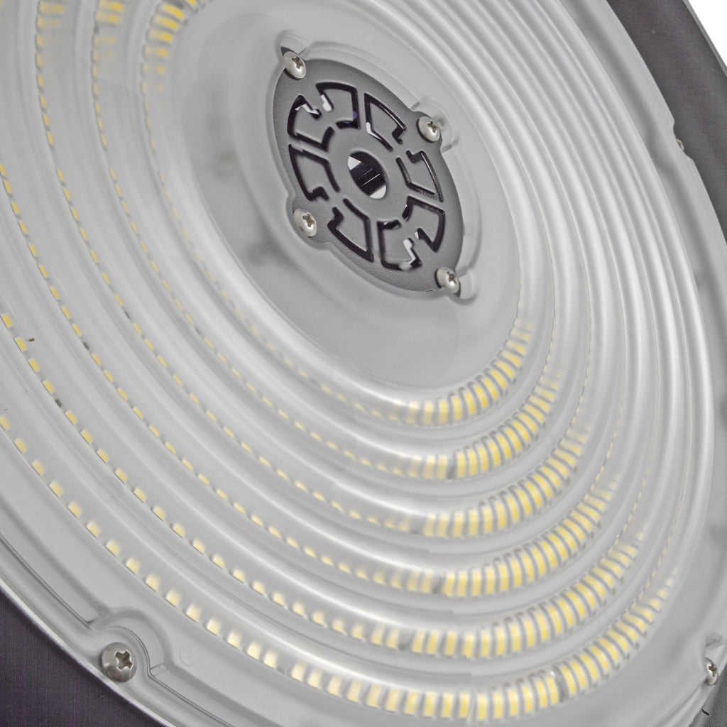 LED UFO High Bay 240W 33613 Lumens IP65 DLC Premium 5 Year Warranty - Hook Mount - V3