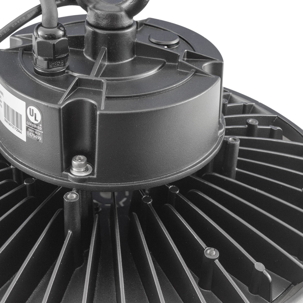 LED UFO High Bay 200W 29063 Lumens IP65 DLC Premium 5 Year Warranty - Hook Mount - V3