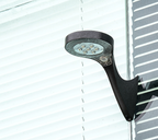 Solar LED Arm Light - Toughened Glass - 200 Lumens 4000K IP65 - Solar Panel 0.6W