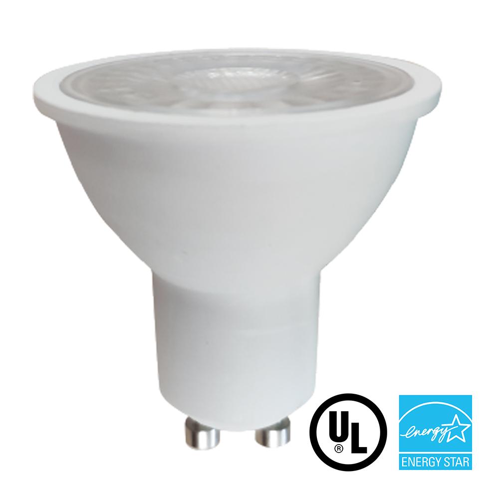LED Light Bulb - GU10 - E26 Base - 6.5W 500 Lumens UL ES Certified - Dimmable