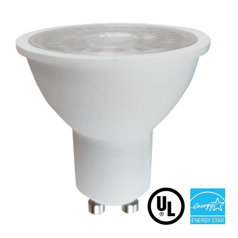 LED Light Bulb - GU10 - E26 Base - 6.5W 500 Lumens UL ES Certified - Dimmable