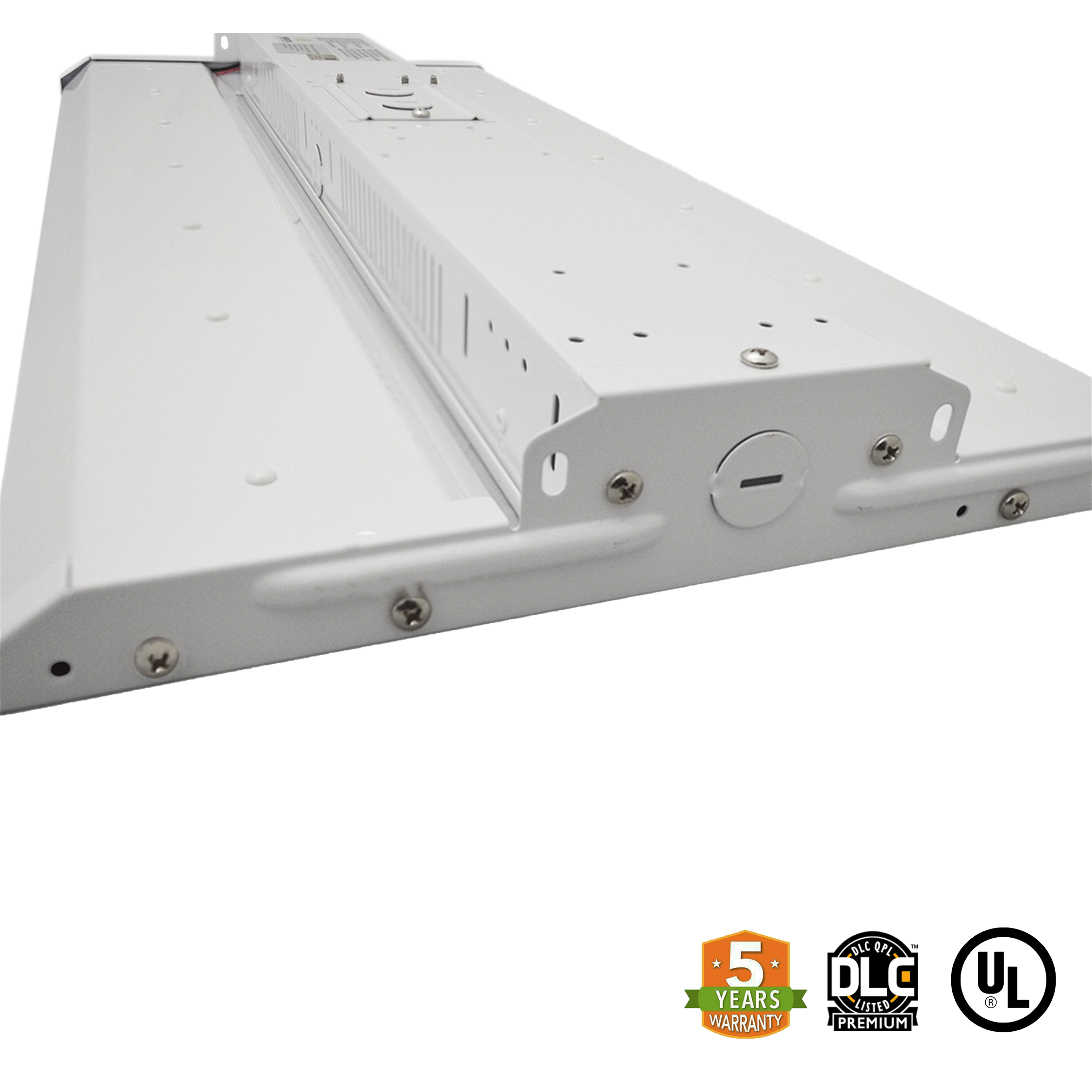 2ft LED Linear High Bay 165W 22425 Lumens -Frosted  - UL DLC Certified 5 Year Warranty - Chain Mount - Buy in Pack of 2