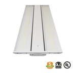 3ft LED Linear High Bay 300W 5000K 42237 Lumens - Frosted - UL DLC Certified 5 Year Warranty - Chain Mount