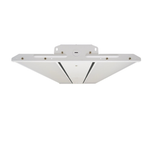 3ft LED Linear High Bay 300W 5000K 42237 Lumens - Frosted - UL DLC Certified 5 Year Warranty - Chain Mount