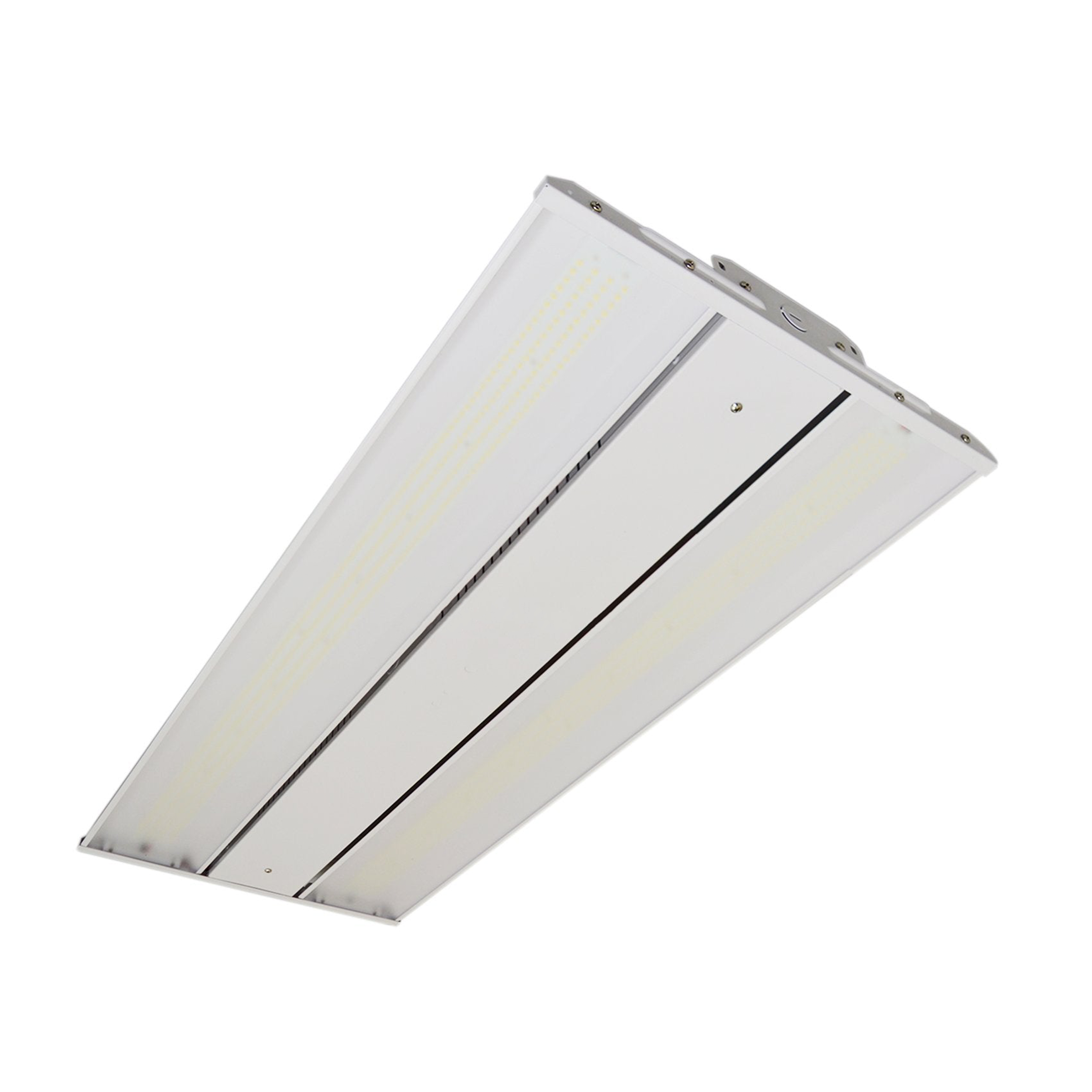 3ft LED Linear High Bay 300W 5000K 42237 Lumens - Frosted - UL DLC Certified 5 Year Warranty - Chain Mount