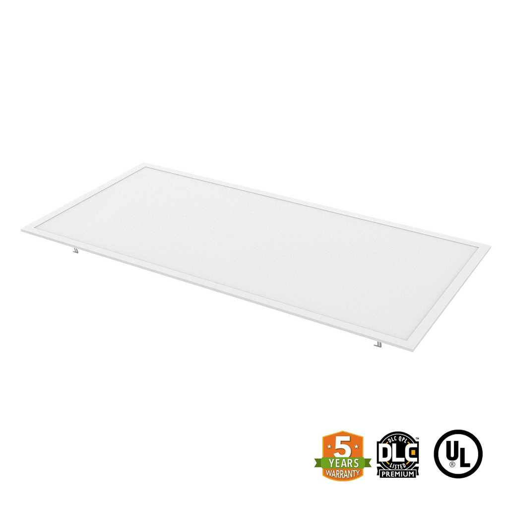 2x4 LED Panel Light 50W 5500 Lumens UL DLC Certified 5 Year Warranty - Backlit Panel - Drop Ceiling Light - Dimmable