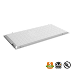 2x4 LED Panel Light 50W 5500 Lumens UL DLC Certified 5 Year Warranty - Backlit Panel - Drop Ceiling Light - Dimmable