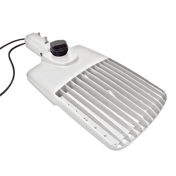 LED Street/Pole Light 300W 42000 Lumens White IP65 UL DLC Certified 5 Year Warranty - Motion Sensor Compatible - With Shorting Cap - Slip Fitter Mount