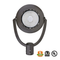 LED Post Top Light 35W 4830 Lumens Black IP65 DLC Premium 5 Year Warranty - With Shorting Cap - Tunable CCT
