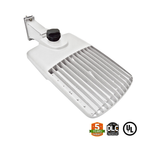 LED Street/Pole Light 300W 42000 Lumens White IP65 UL DLC Certified 5 Year Warranty - With Shorting Cap - Direct Mount