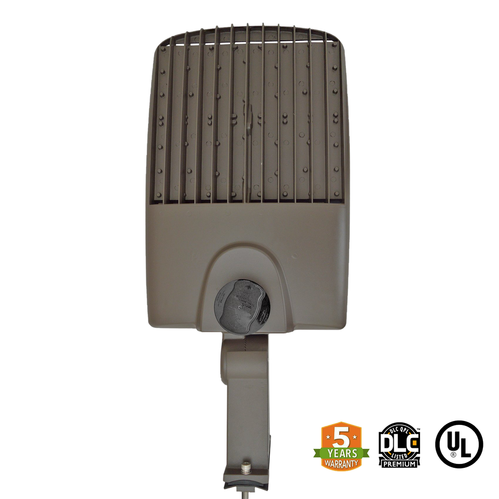 LED Street/Pole Light 300W 42000 Lumens IP65 UL DLC Certified 5 Year Warranty - With Shorting Cap - Direct Mount