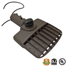 LED Street/Pole Light 100W 14000 Lumens IP65 UL DLC Certified 5 Year Warranty - With Shorting Cap - Slip Fitter Mount