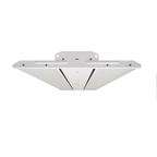 3ft LED Linear High Bay 220W 29719 Lumens - Frosted - UL DLC Certified 5 Year Warranty - Chain Mount