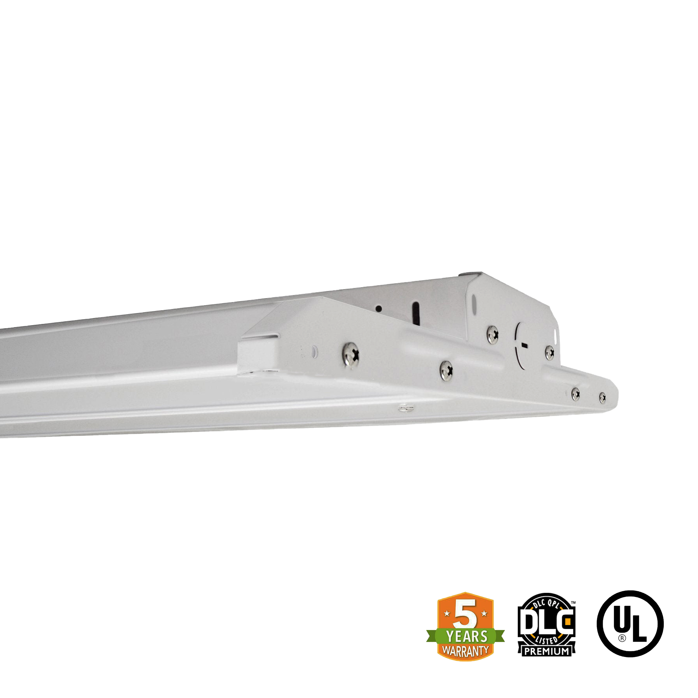 3ft LED Linear High Bay 220W 29719 Lumens - Frosted - UL DLC Certified 5 Year Warranty - Chain Mount