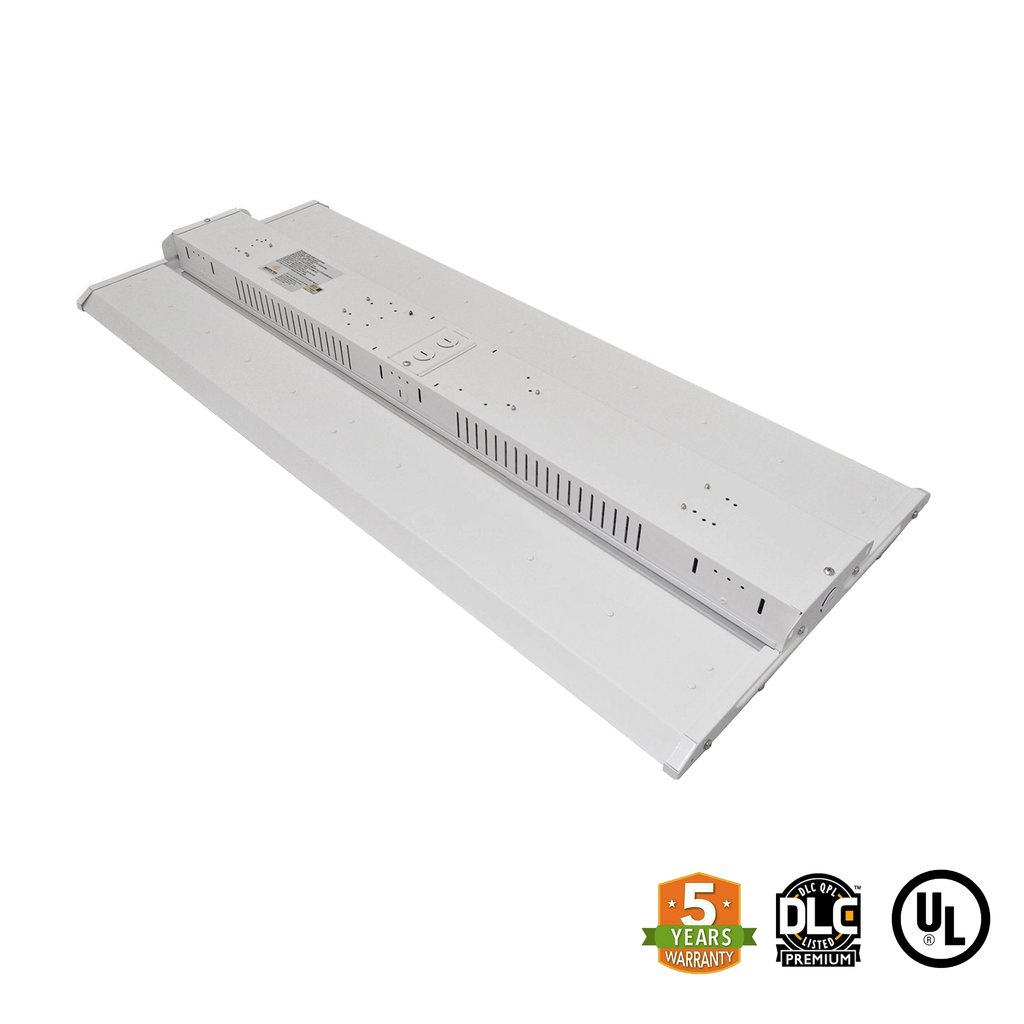 3ft LED Linear High Bay 220W 29719 Lumens - Frosted - UL DLC Certified 5 Year Warranty - Chain Mount