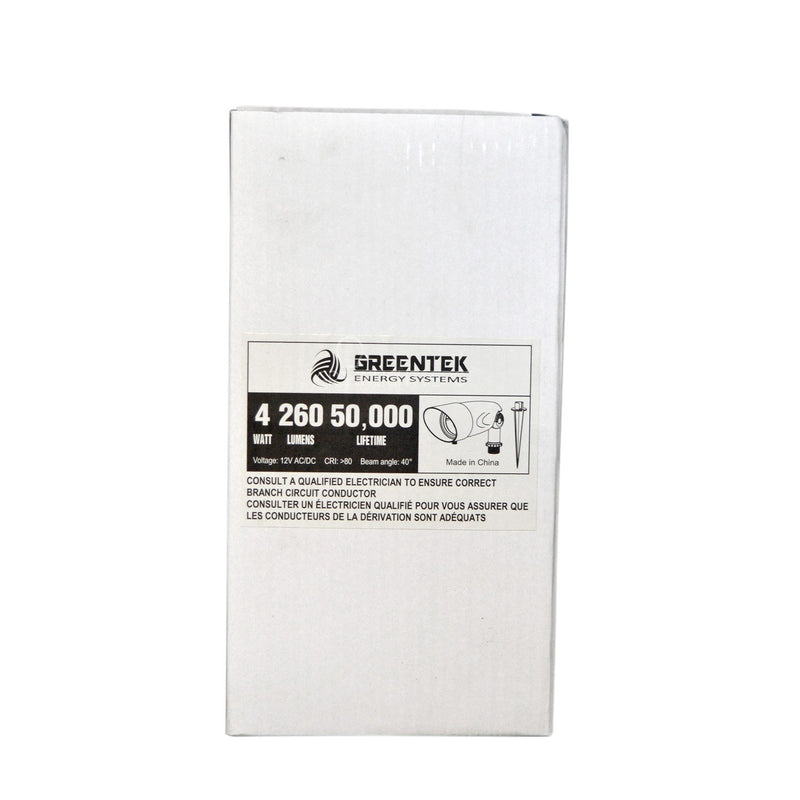 LED Landscape Light 4W 3000K 260 Lumens IP65 UL Listed