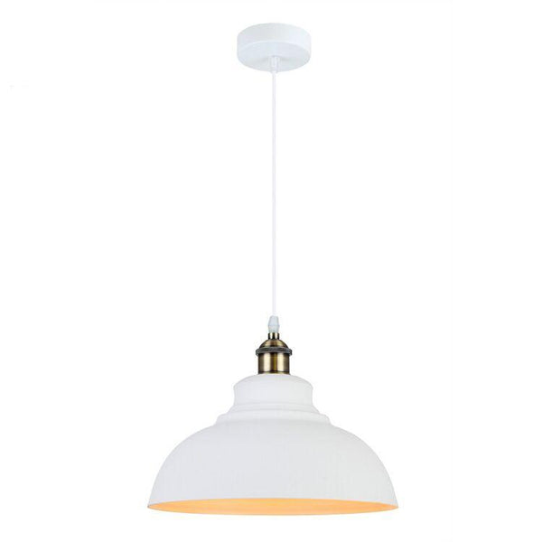 Elegant Pendant Light -  Brushed White