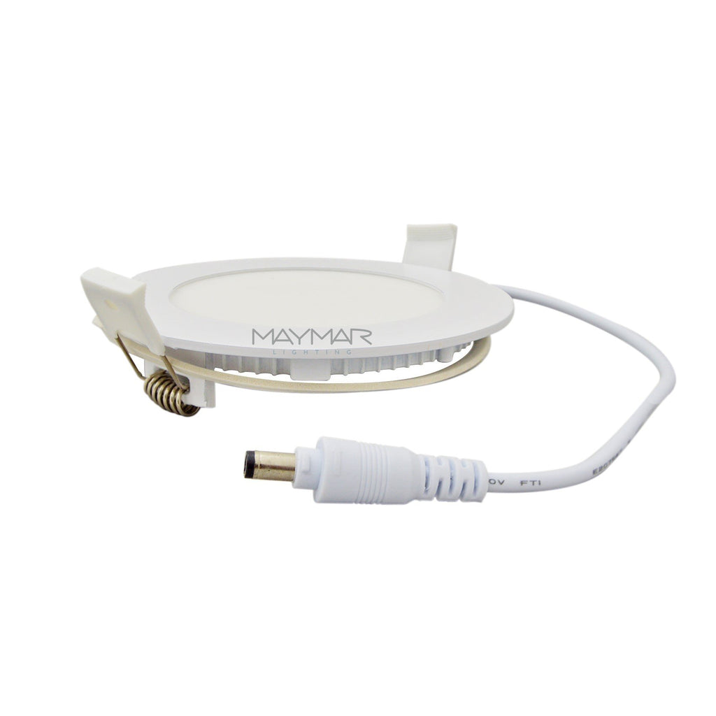 4 Inch LED Downlight 9.5W 600 Lumens - Clear - ETL ES Certified 5 Year Warranty -  Dimmable - With Driver Remote