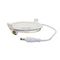 4 Inch LED Downlight 9.5W 600 Lumens - Clear - ETL ES Certified 5 Year Warranty -  Dimmable - With Driver Remote