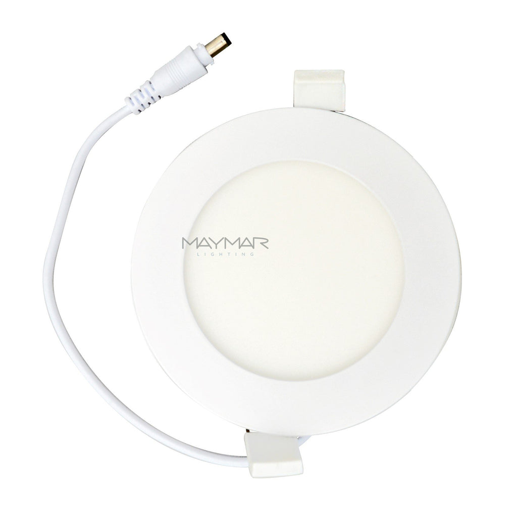 4 Inch LED Downlight 9.5W 600 Lumens - Clear - ETL ES Certified 5 Year Warranty -  Dimmable - With Driver Remote