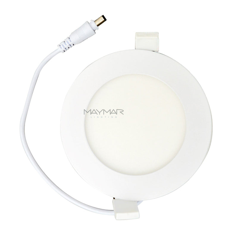 4 Inch LED Downlight 9.5W 600 Lumens - Clear - ETL ES Certified 5 Year Warranty -  Dimmable - With Driver Remote