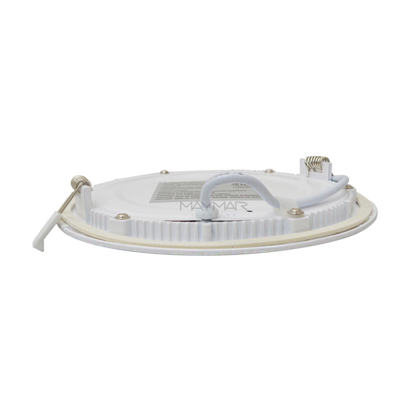 6 Inch LED Downlight 12.5W 750 Lumens - Clear - ETL ES Certified 5 Year Warranty - Dimmable - With Driver Remote