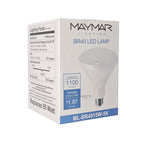 LED Light Bulb - BR40 - E26 Base - 15W 1100 Lumens UL ES Certified - Dimmable