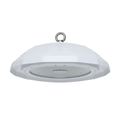 LED UFO High Bay 150W 5000K 21900 Lumens White IP66 NSF DLC Premium - Dimmable - Hook Mount - V4