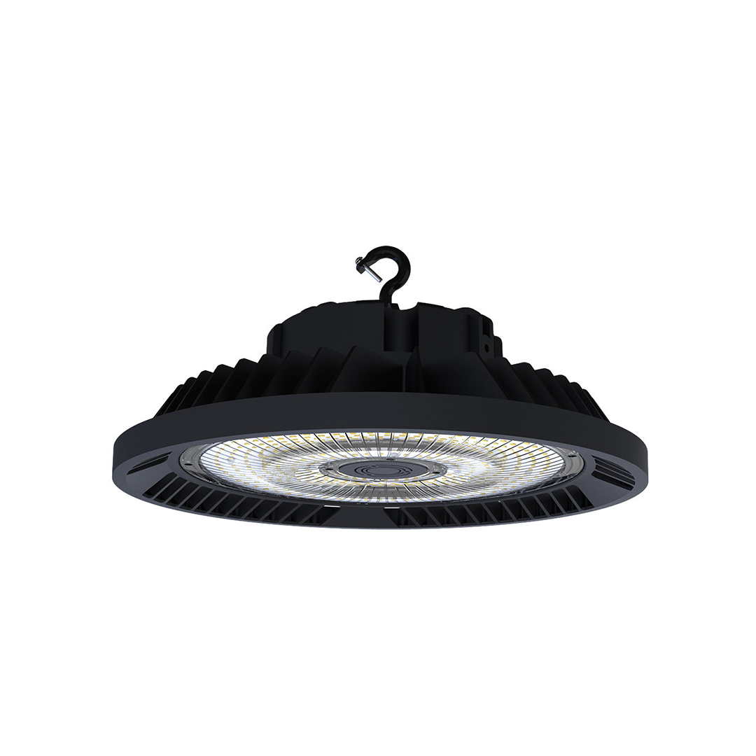 LED UFO High Bay Multi Wattage (180W/200W/250W) 5000K IP66 UL DLC Premium 5 Year Warranty - Dimmable - Hook Mount - V7