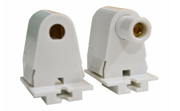 T8 8ft FA8 LED Tube Light Tombstone Sockets - Pair