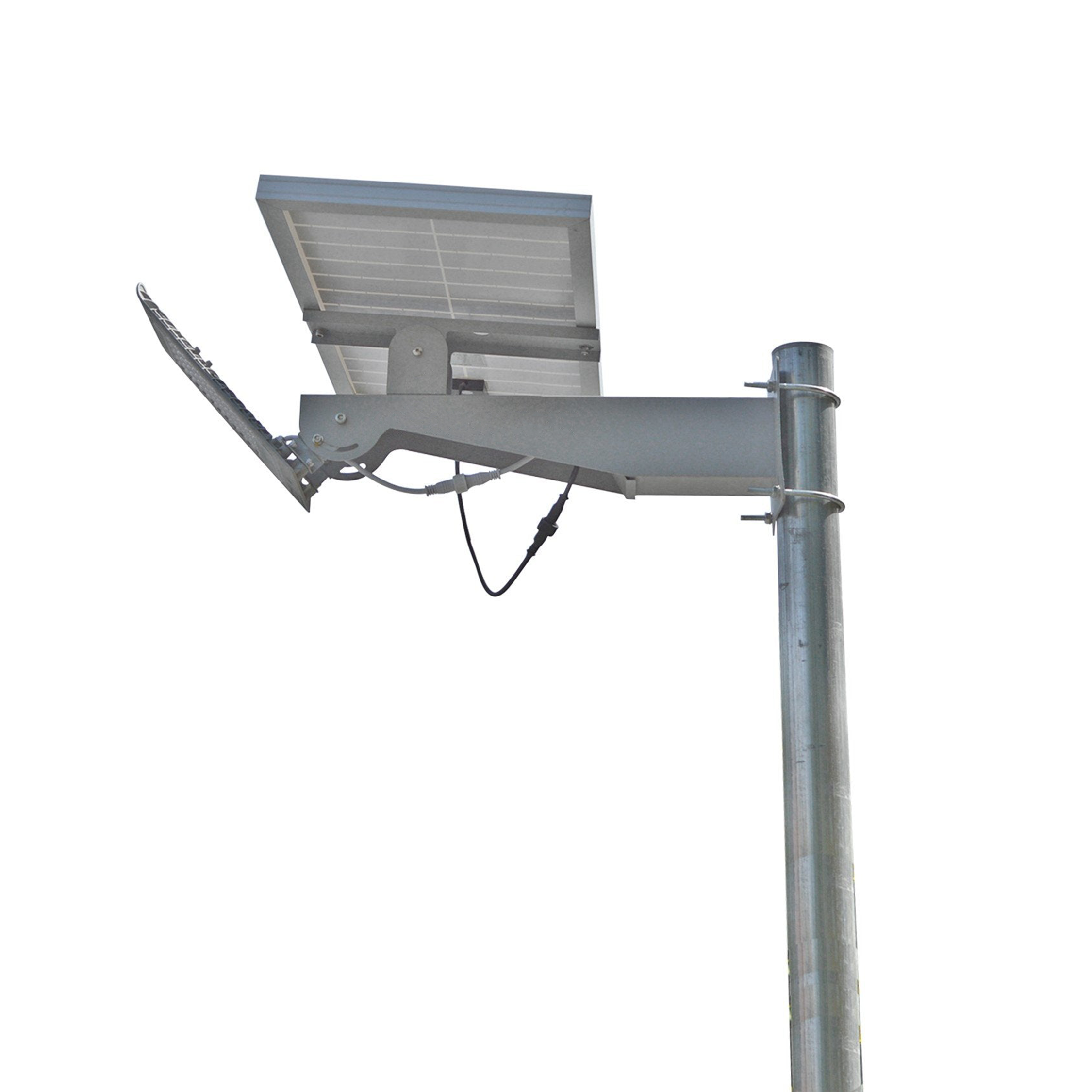 Solar LED Street/Pathway Light 4000 Lumens IP65 - Solar Panel 30W