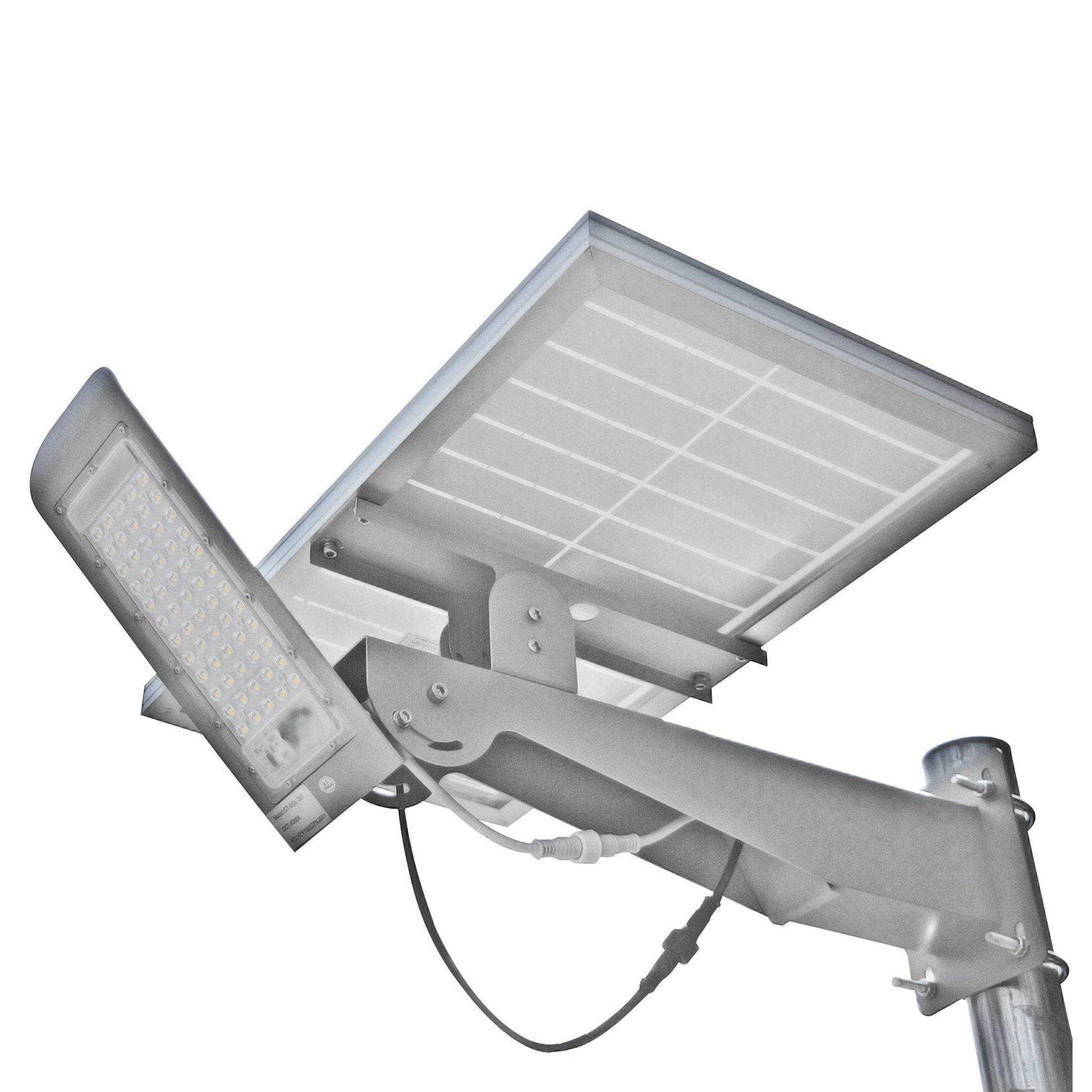 Solar LED Street/Pathway Light 4000 Lumens IP65 - Solar Panel 30W
