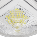 LED Canopy Light 100W 13300 Lumens Bronze IP65 UL DLC Certified 5 Year Warranty - Parking Garage