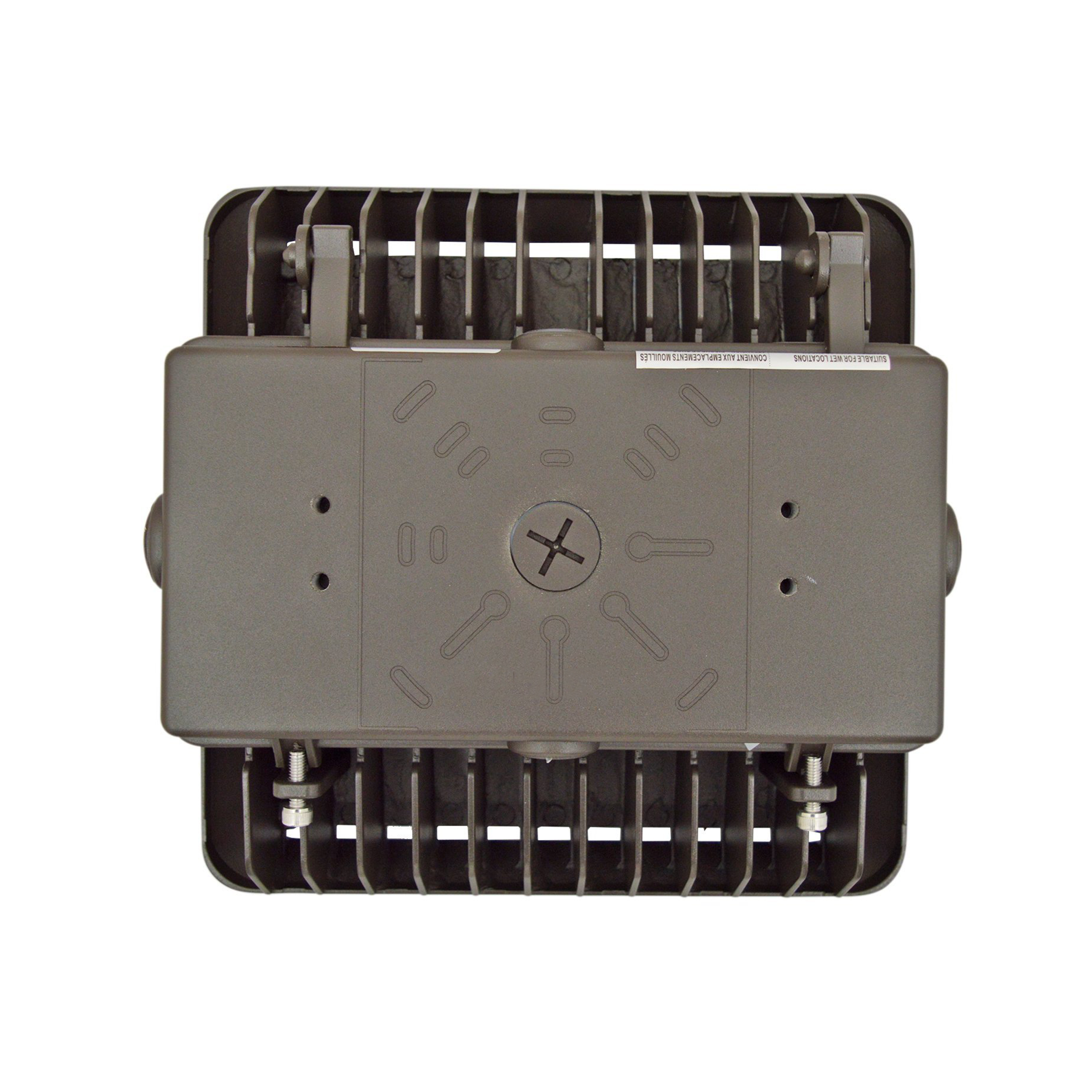 LED Canopy Light 100W 13300 Lumens Bronze IP65 UL DLC Certified 5 Year Warranty - Parking Garage