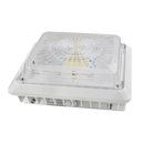 LED Canopy Light 25W 3263 Lumens White IP65 UL DLC Certified 5 Year Warranty - Parking Garage - V2